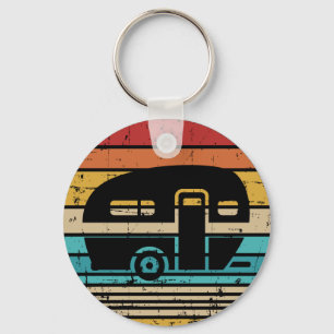 Camping  Caravan trailer Sleutelhanger