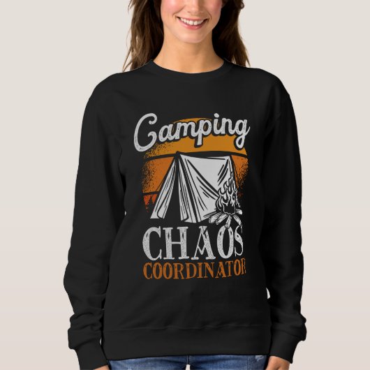 Camping Chaos Coordinator Camping Trui (Voorkant)