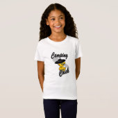 Camping Chick #4 T-shirt (Voorkant volledig)