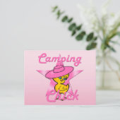 Camping Chick #8 Briefkaart (Staand voorkant)