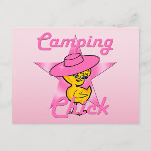 Camping Chick #8 Briefkaart