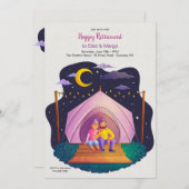 Camping Couple Kaart (Voorkant / Achterkant)