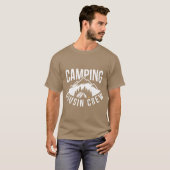 Camping Cousin Crew vintage T-shirt (Voorkant volledig)