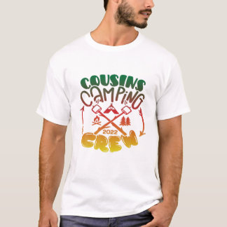 Camping Cousins Crew 2022 Family Matching T-shirt