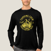 Camping Crew 2025 Camper Tri-Blend Shirt (Voorkant volledig)