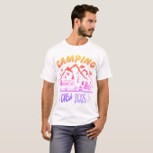  Camping Crew 2025 liefhebber camping leuke humor T-shirt (Voorkant volledig)