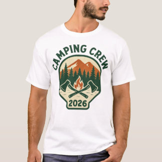 Camping Crew 2026 T-shirt