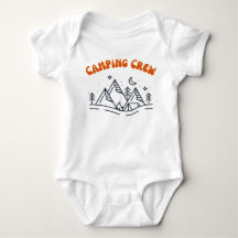 Camping Crew Baby Bodysuit