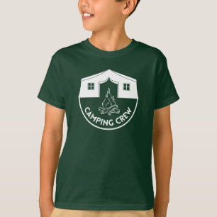 Camping Crew Cool camp lovers design T-shirt