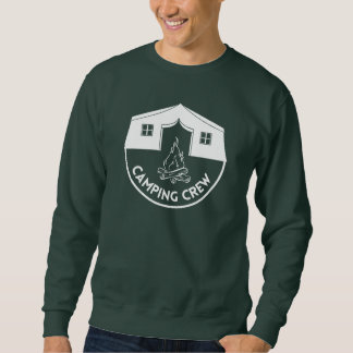 Camping Crew Cool camp lovers design Trui