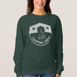 Camping Crew Cool camp lovers design Trui