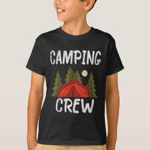 Camping Crew Familie Kampeerder Wegreis Matching G T-shirt
