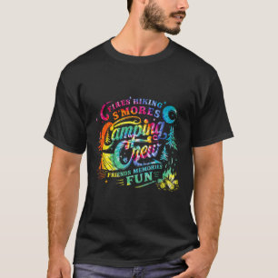 Camping Crew Familie Matching Tie Dye Vrienden Man T-shirt