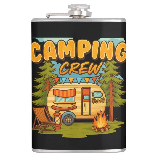 Camping Crew Heupfles (Voorkant)