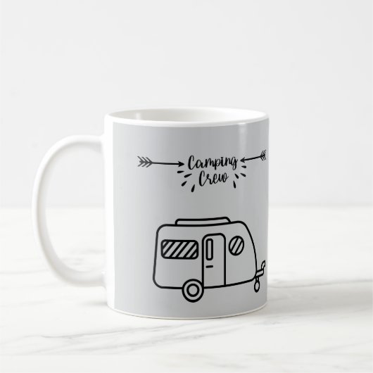Camping crew koffiemok (Links)