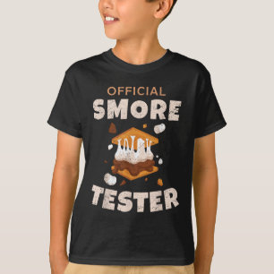 Camping Crew Officiële Smore Tester Marshmallows S T-shirt