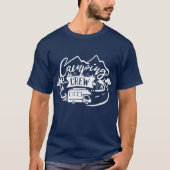 Camping Crew RV T-Shirt (Voorkant)