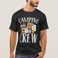 Camping Crew Smore Kampvuur Groep Team Kinderen