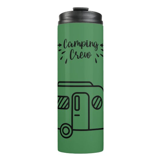 Camping crew thermosbeker (Voorkant)