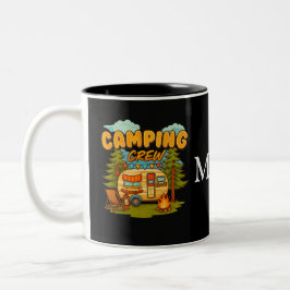 Camping Crew Tweekleurige Koffiemok