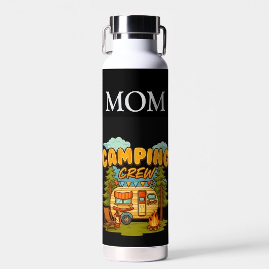 Camping Crew Waterfles (Voorkant)
