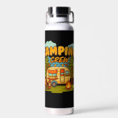 Camping Crew Waterfles (Achterkant)