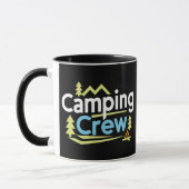 Camping Crew, zwarte mokken  (Links)