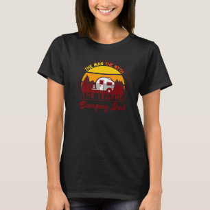 Camping Dad Motorhome Caravan Camper Dad T-shirt