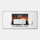 Camping Dad Muismat | Natuur Lover Bureaumat (Keyboard & Muis)