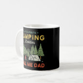 Camping Dads Gift Koffiemok (Voorkant links)