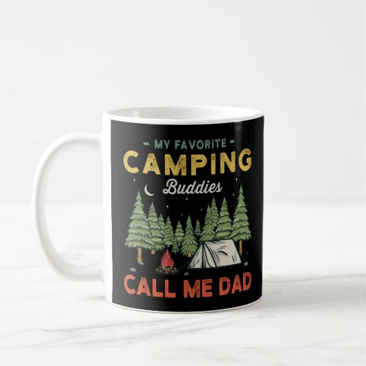 Camping Dads Gift Koffiemok (Links)