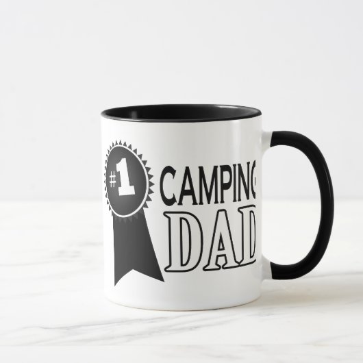 Camping Dad's Vaderdag Coffee of Tea Mok (Rechts)