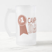 Camping Dad's Vaderdag Glass Beer Mok (Links)