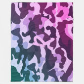 Camping Deken Camouflage Toevoegen Initiaal Kinder (Voorkant)