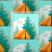 Camping Design Fabric Stof (Delen)