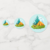 Camping Design Table Confetti (Achterkanten)
