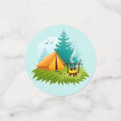 Camping Design Table Confetti (Kleine voorkant)