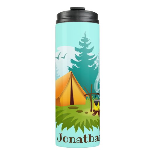 Camping Design Thermal Tumbler Thermosbeker (Voorkant)