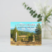 Camping Donner-Reed, Donner Lake, Californië Briefkaart (Staand voorkant)