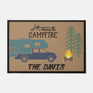 Camping Doormat Gift, Camper Housewarming Gift Deurmat