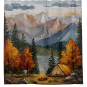 Camping Douchegordijn (Voorkant)