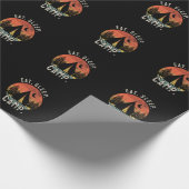 Camping - Eat Sleep Camp Cadeaupapier (Hoek)