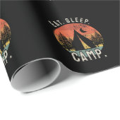 Camping - Eat Sleep Camp Cadeaupapier (Rol Hoek)