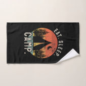 Camping - Eat Sleep Camp Handdoek (Handdoek)