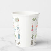 Camping Elke Leeftijd Verjaardagsfeest Papieren Bekers (Rechts)