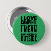 Camping en drink Button (Voorkant /achterkant)