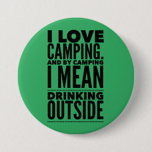 Camping en drink Button