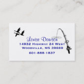 Camping en Gevist Contactkaartje (Achterkant)