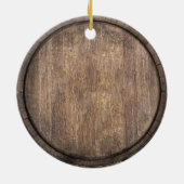 Camping Family Happy Campers Rustic Wooden Keramisch Ornament (Achterkant)