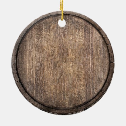 Camping Family Happy Campers Rustic Wooden Keramisch Ornament (Achterkant)